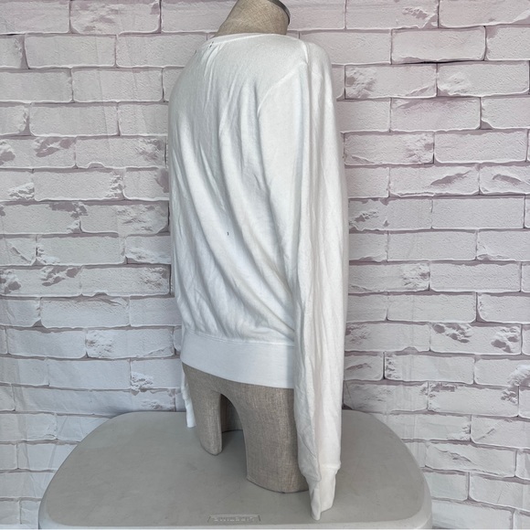 NWT Wildfox Radiate Positivity Sunshine Sweatshirt Crewneck White Size Small - Picture 3 of 11